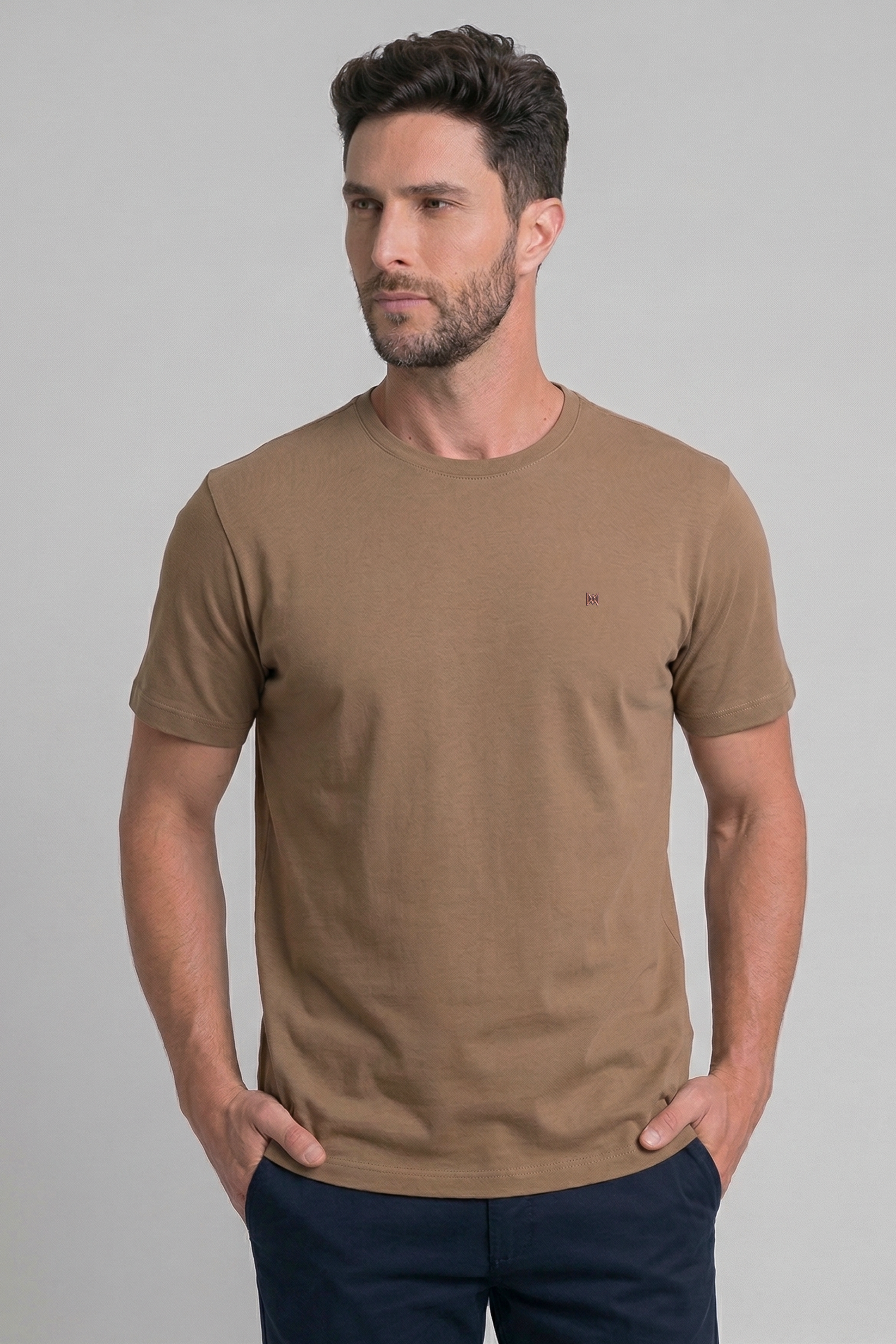 T-Shirt Masculina 100% Algodão Premium Mioche