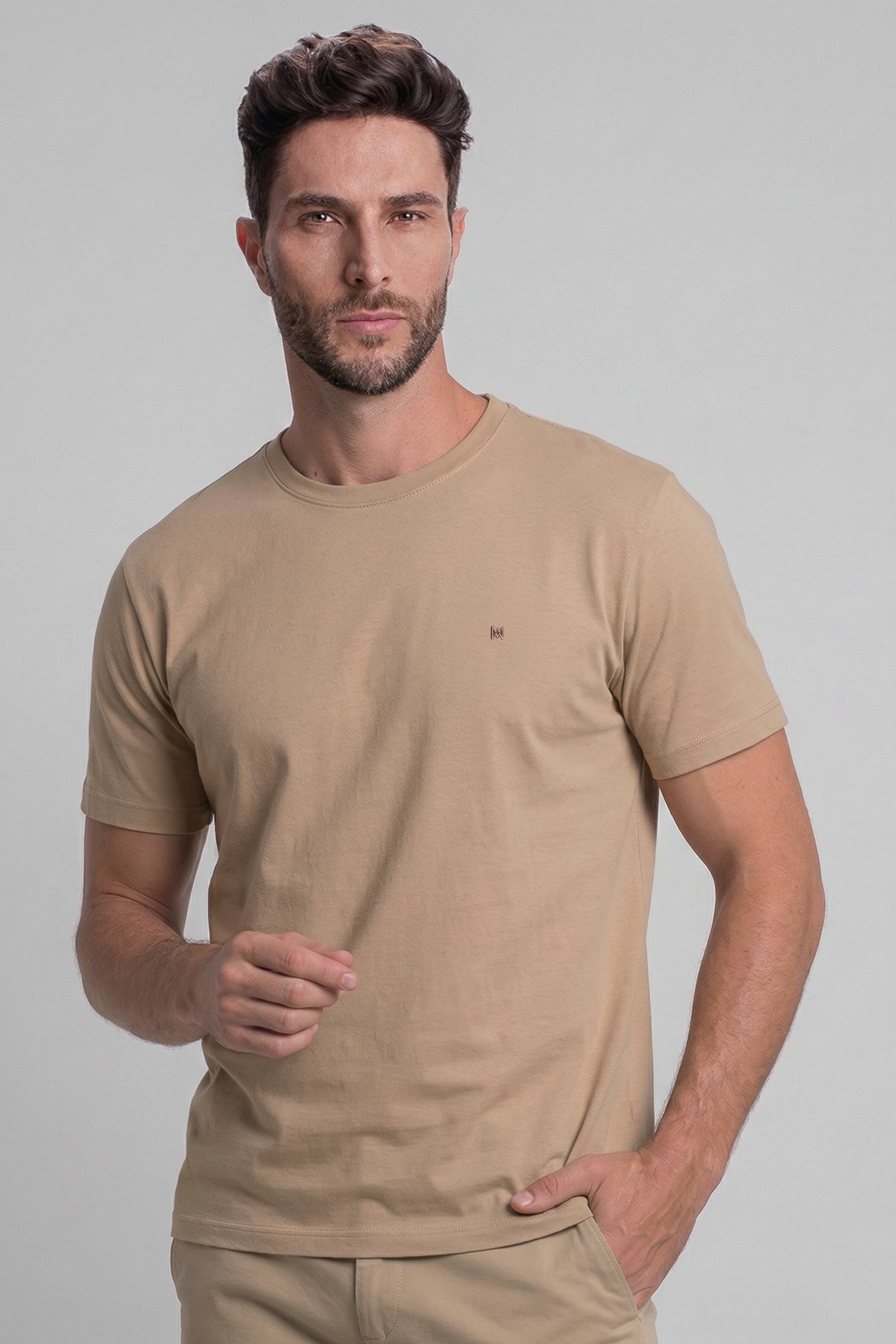 T-Shirt Masculina 100% Algodão Premium Mioche