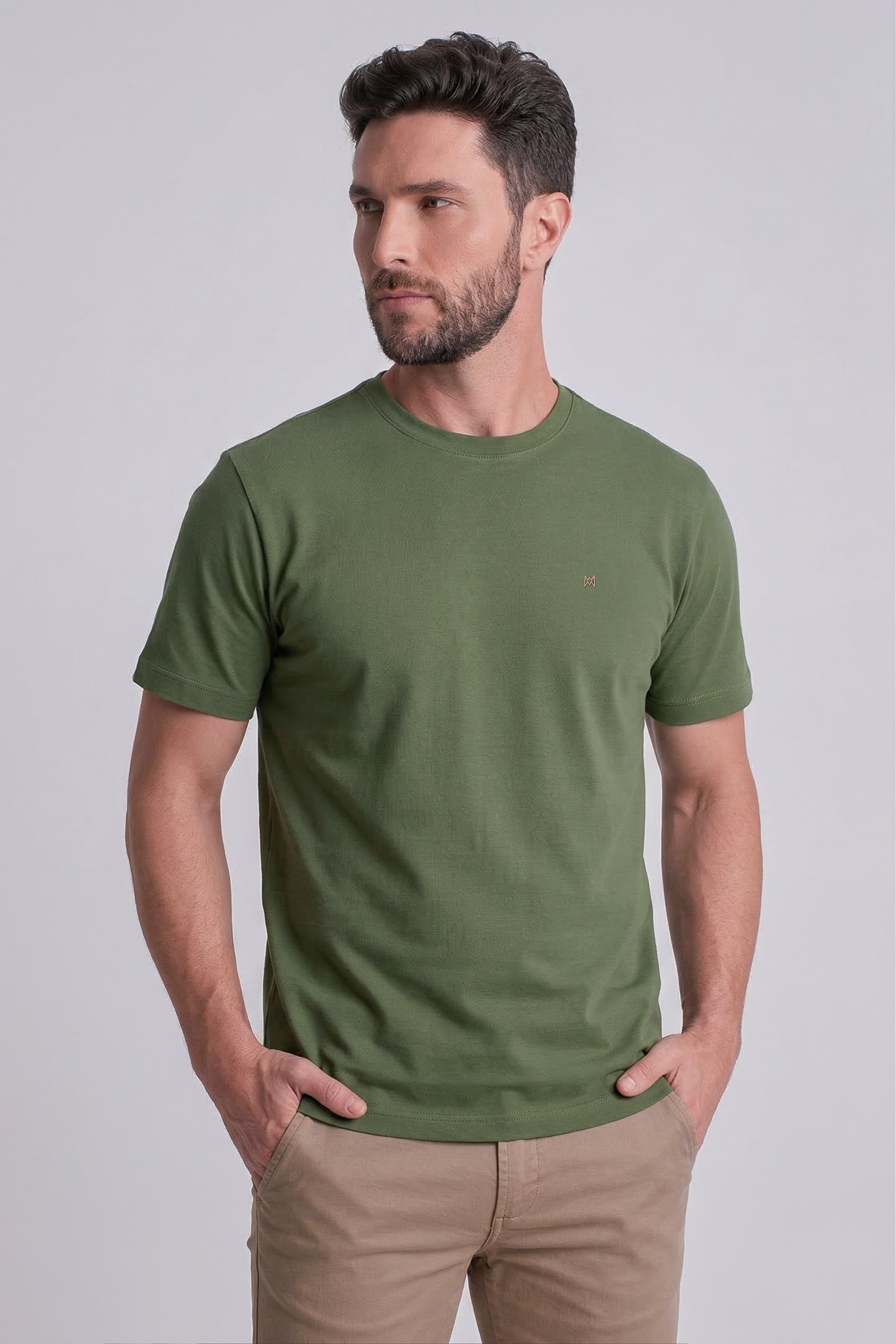 Camiseta Premium em Algodão Pima