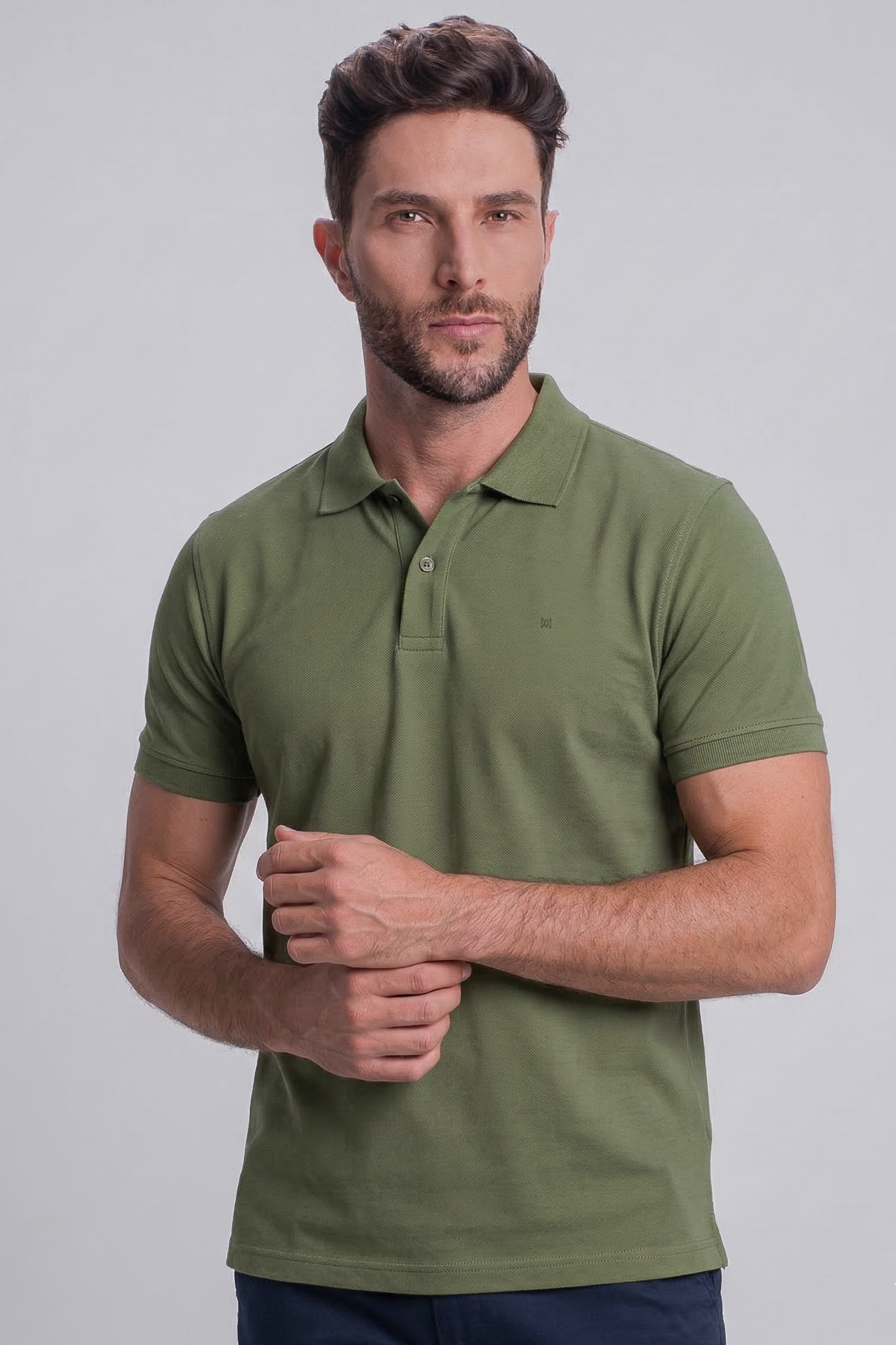 CAMISA POLO EM PIQUET
