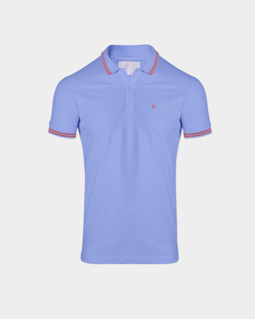 Camisa Polo Básica em Piquet Masculina