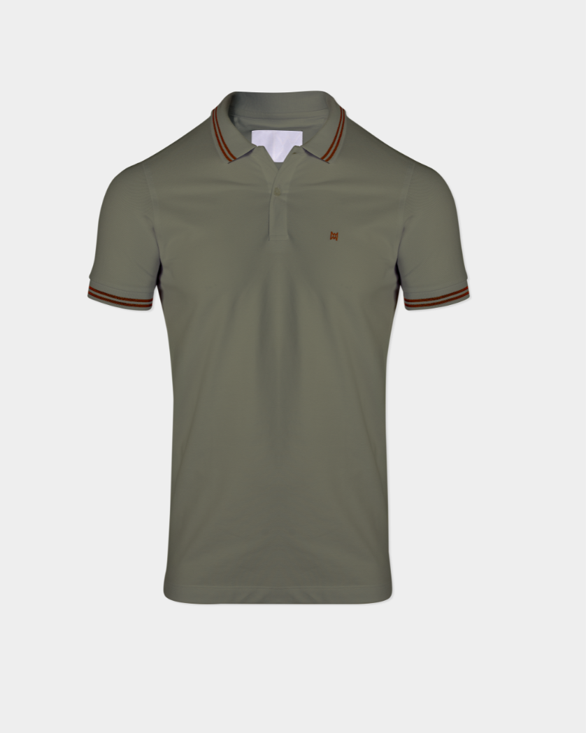 Camisa Polo Básica em Piquet Masculina