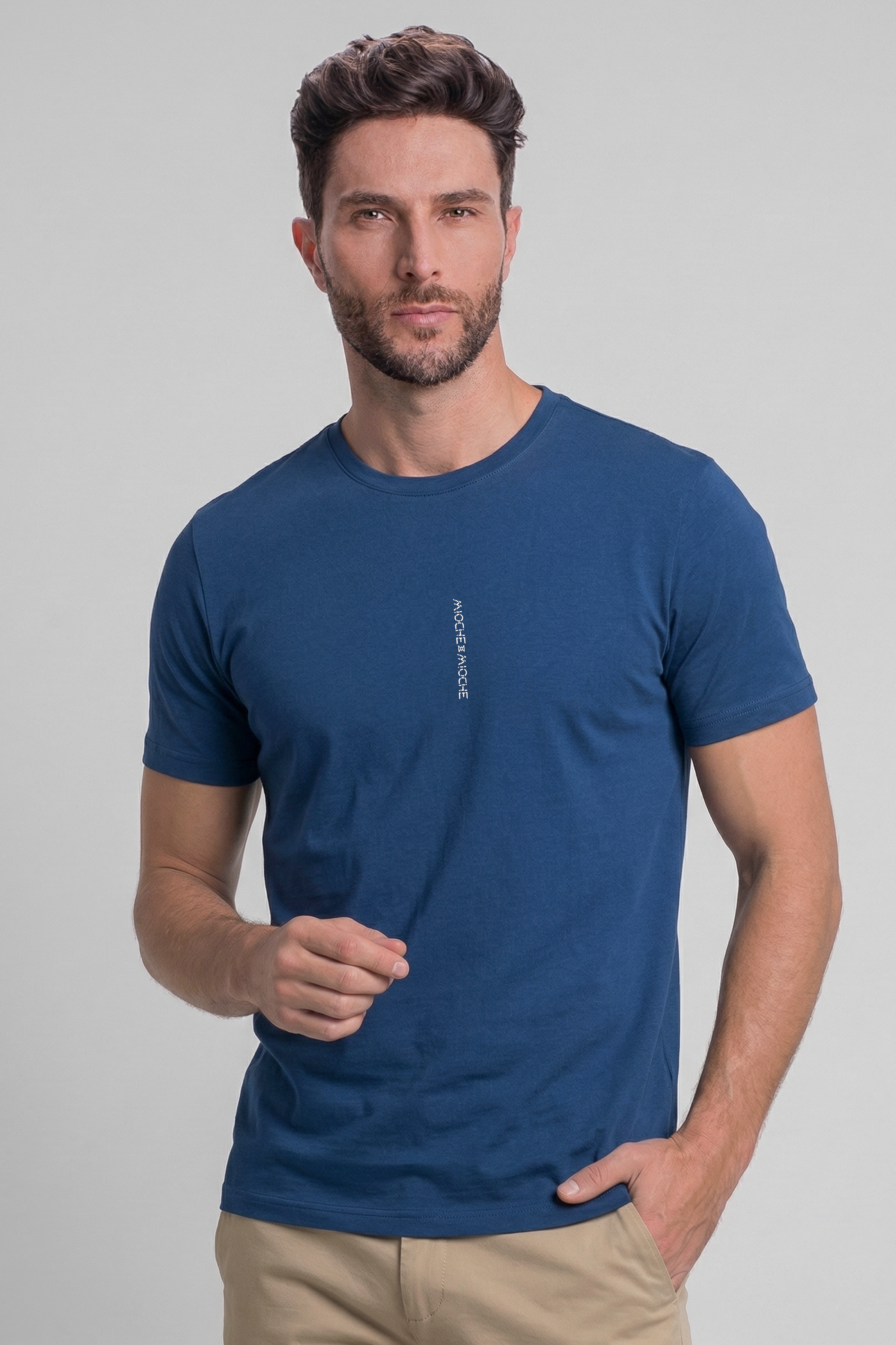 T-Shirt Pent Plus Masculina 100% Algodão