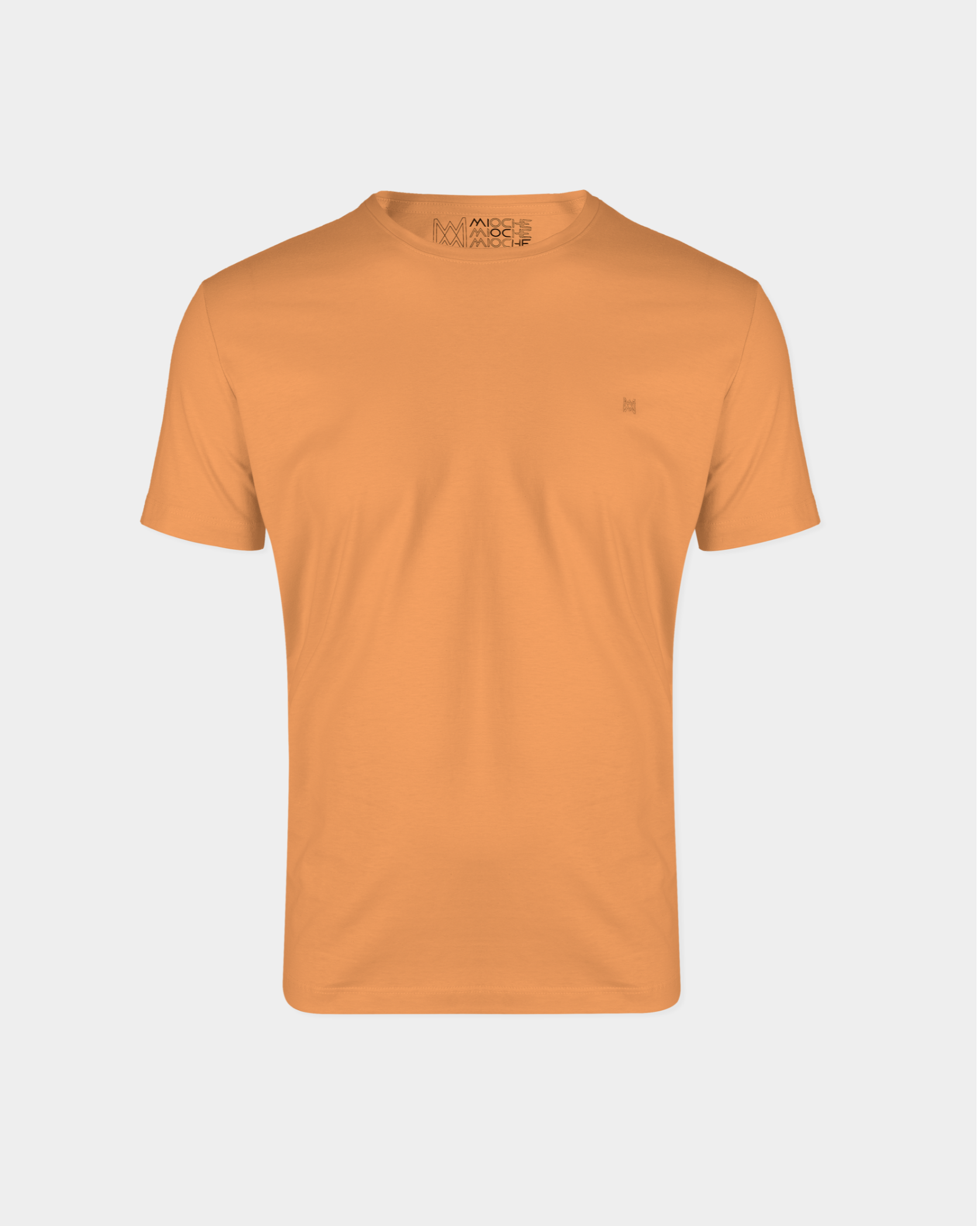 T-Shirt Básica com Bordado Masculina 100% Algodão