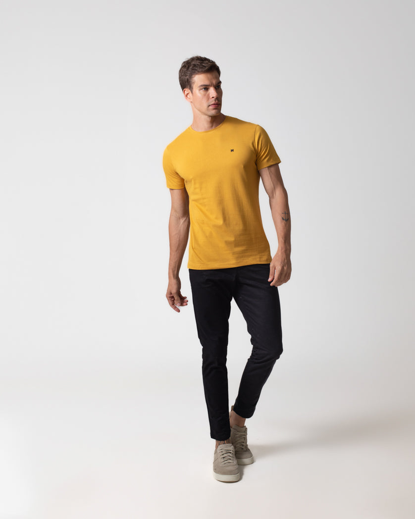 T-Shirt Básica Masculina 100% Algodão
