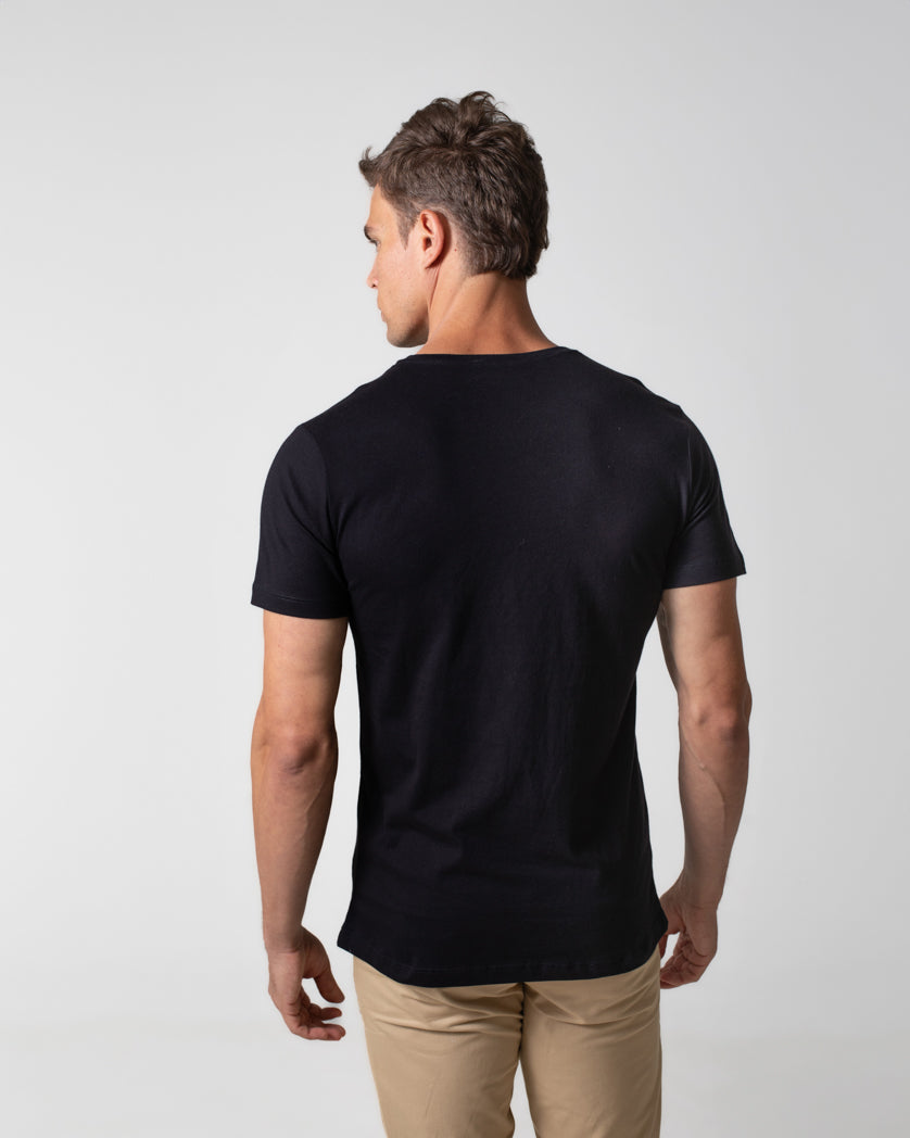 T-Shirt Básica Masculina 100% Algodão