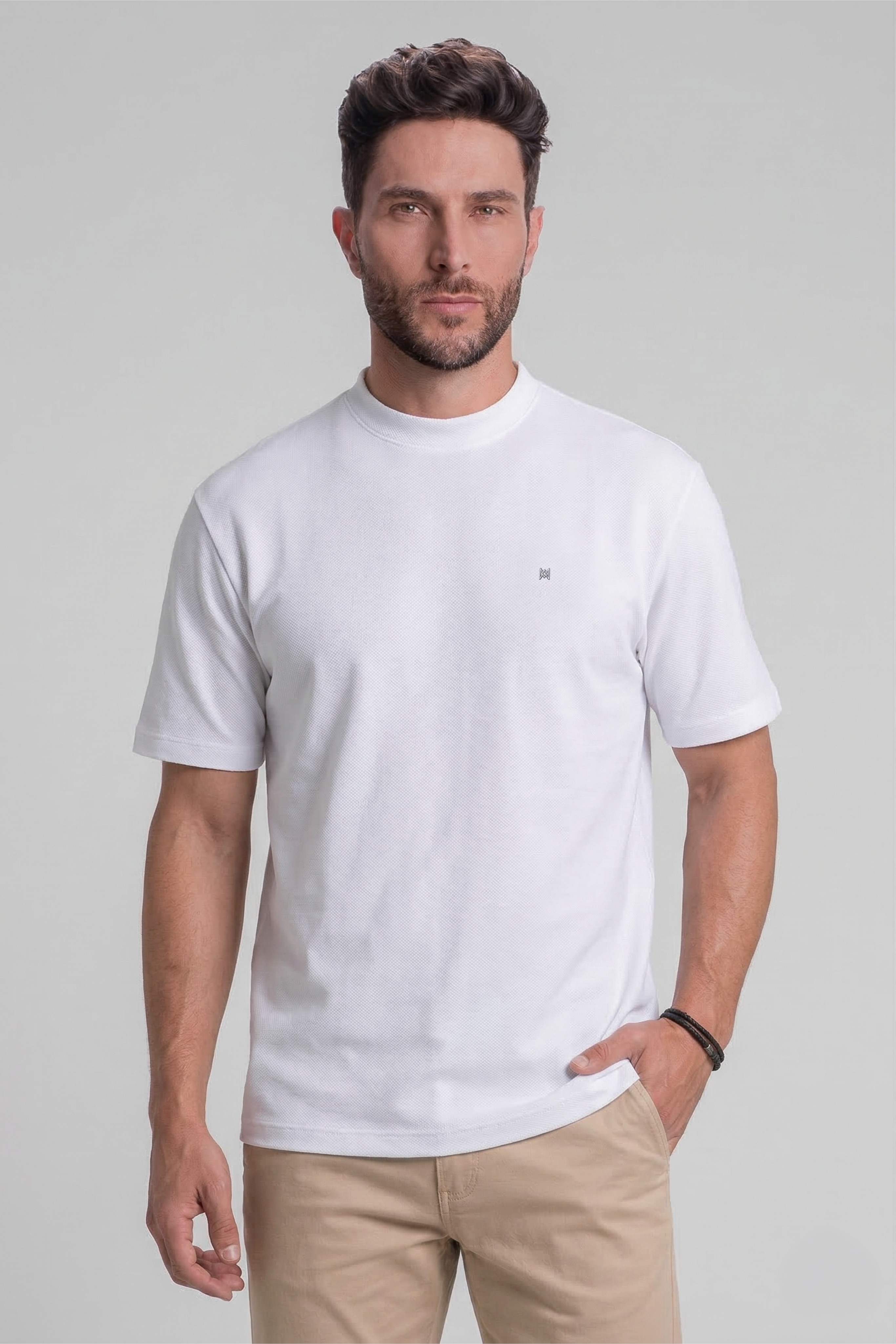T-Shirt Masculina 100% Algodão Premium Mioche