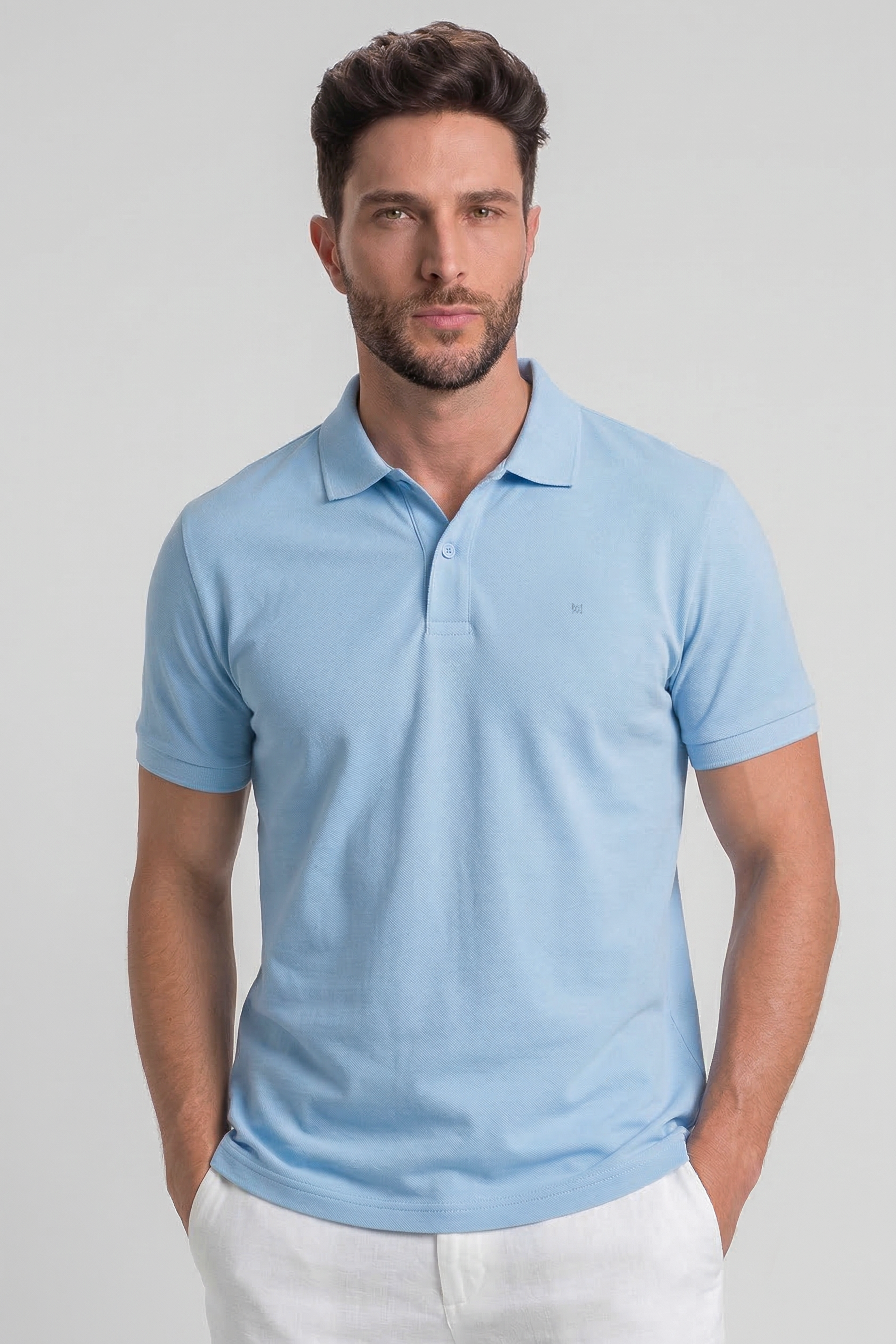 CAMISA POLO EM PIQUET
