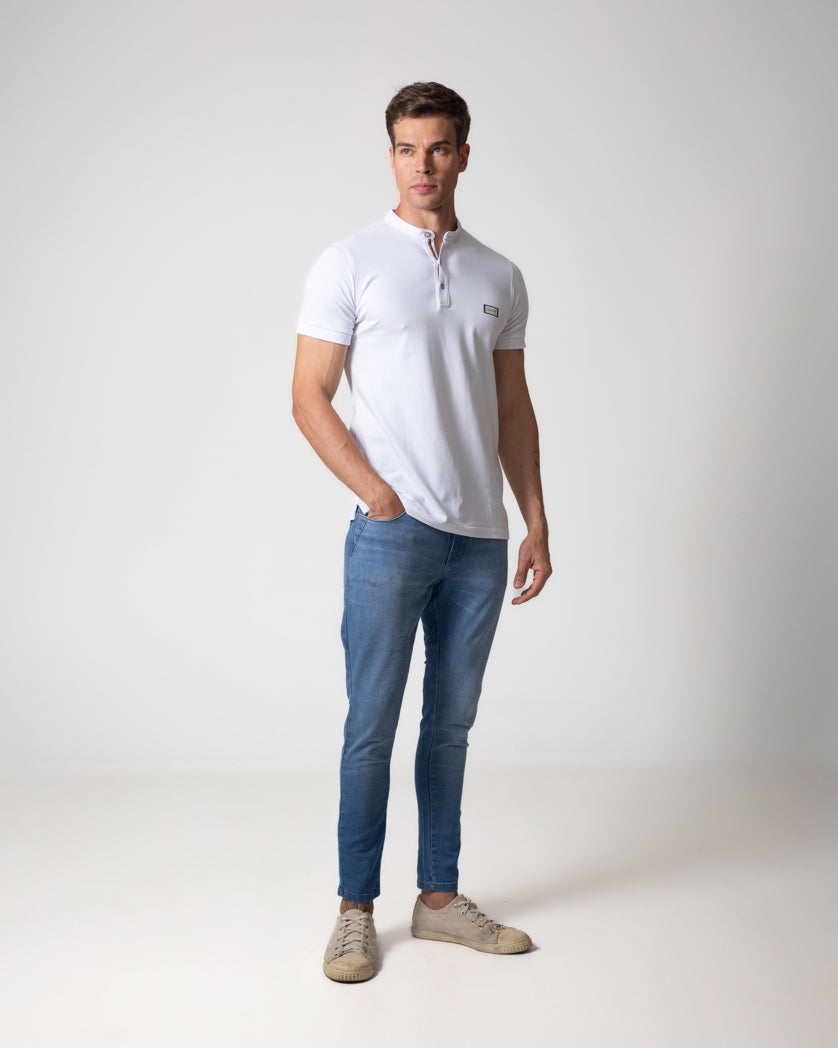 CAMISETA POLO PIQUET SEED GOLA PADRE
