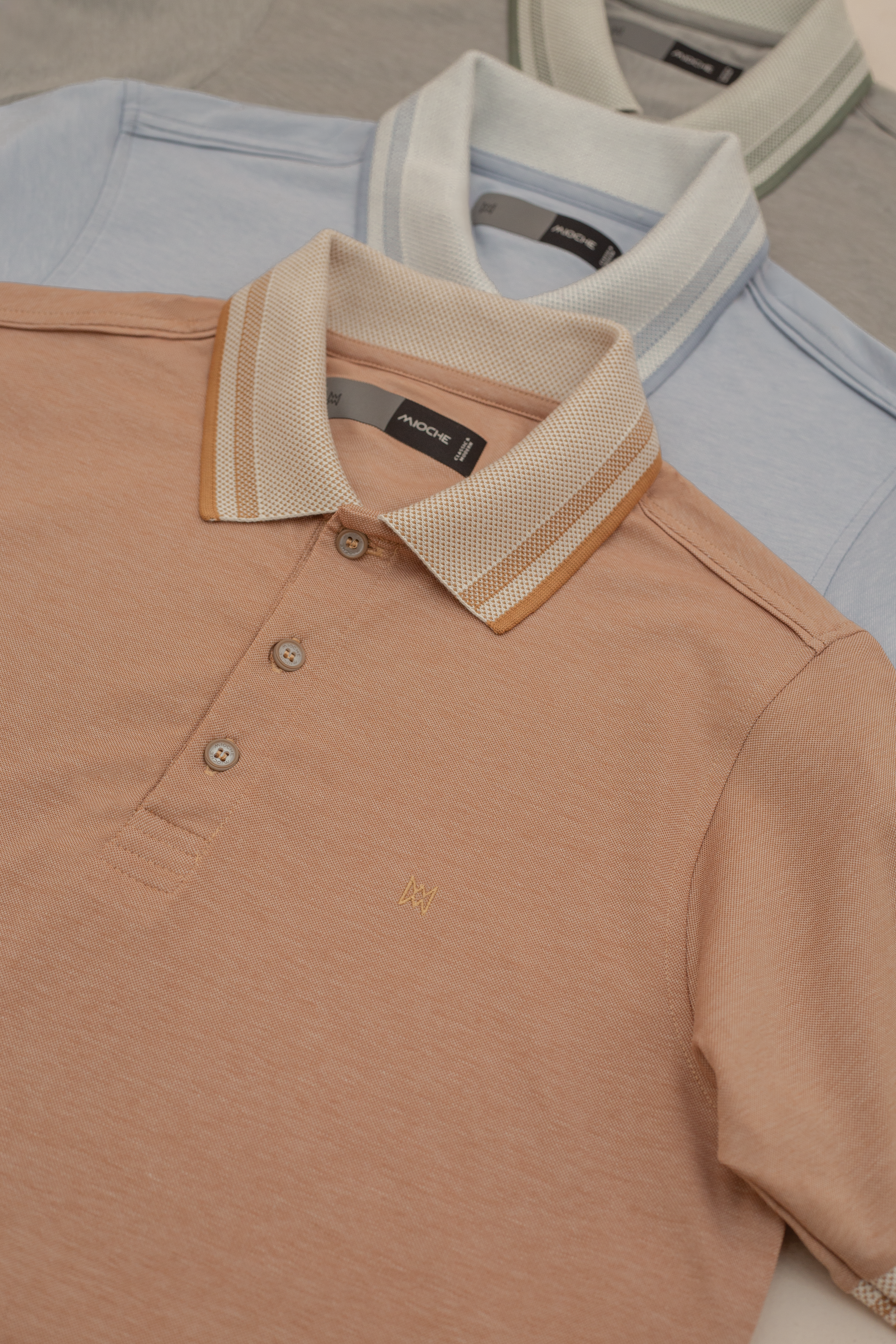 Camisa Polo Masculina Premium Olimpo Gold D+ Mioche