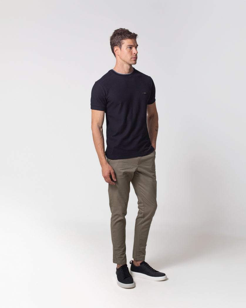 T-Shirt Mileto Masculina 100% Algodão