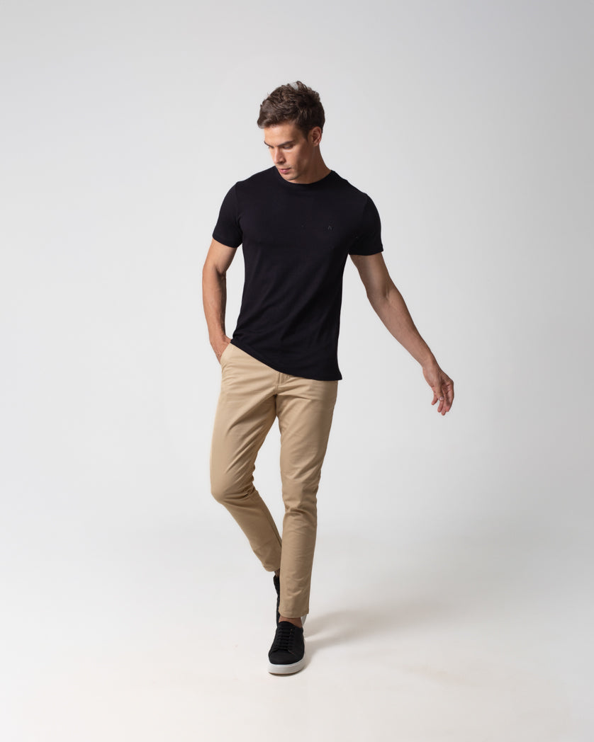 T-Shirt Básica Masculina 100% Algodão