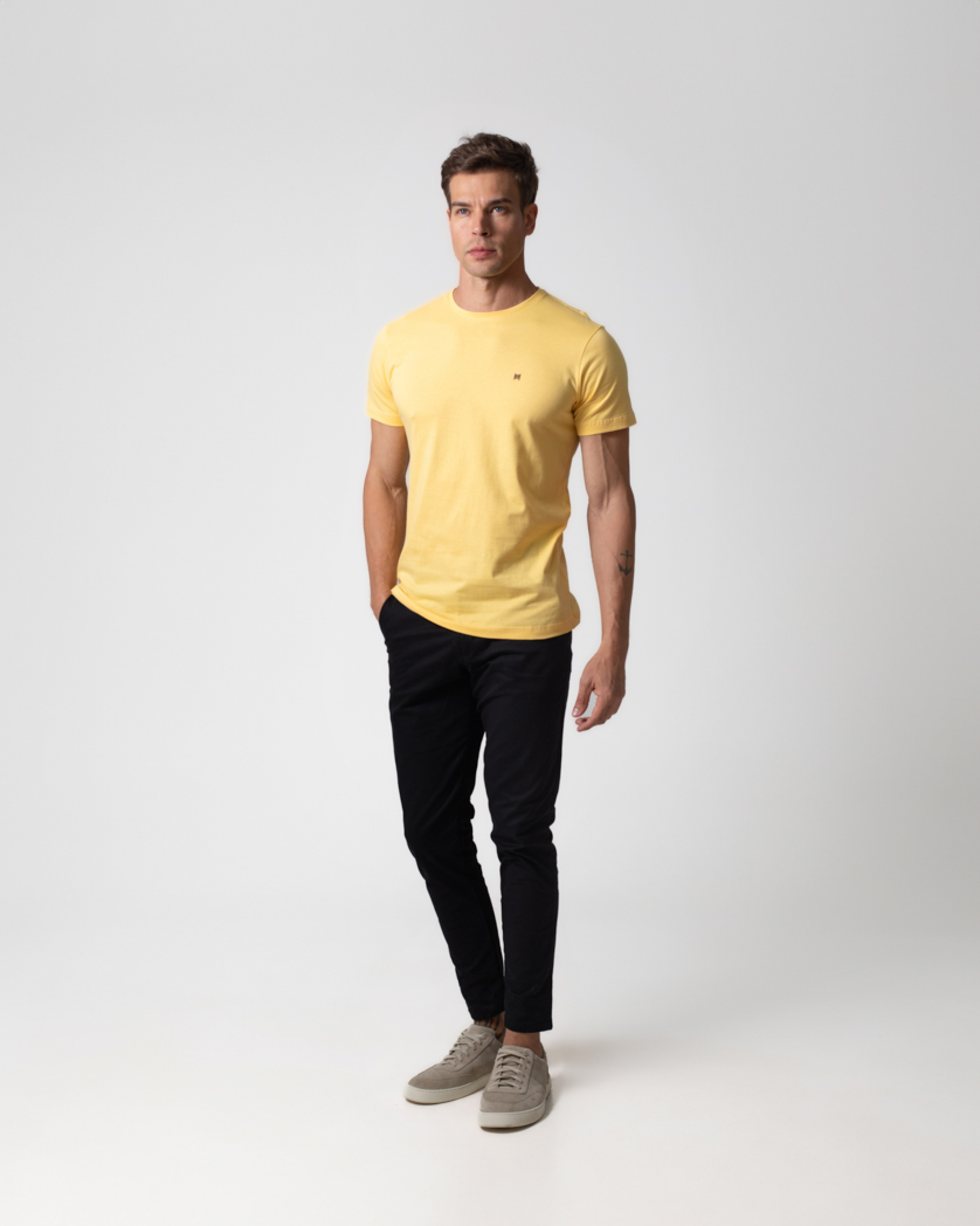 T-Shirt Masculina 100% Algodão Premium Mioche