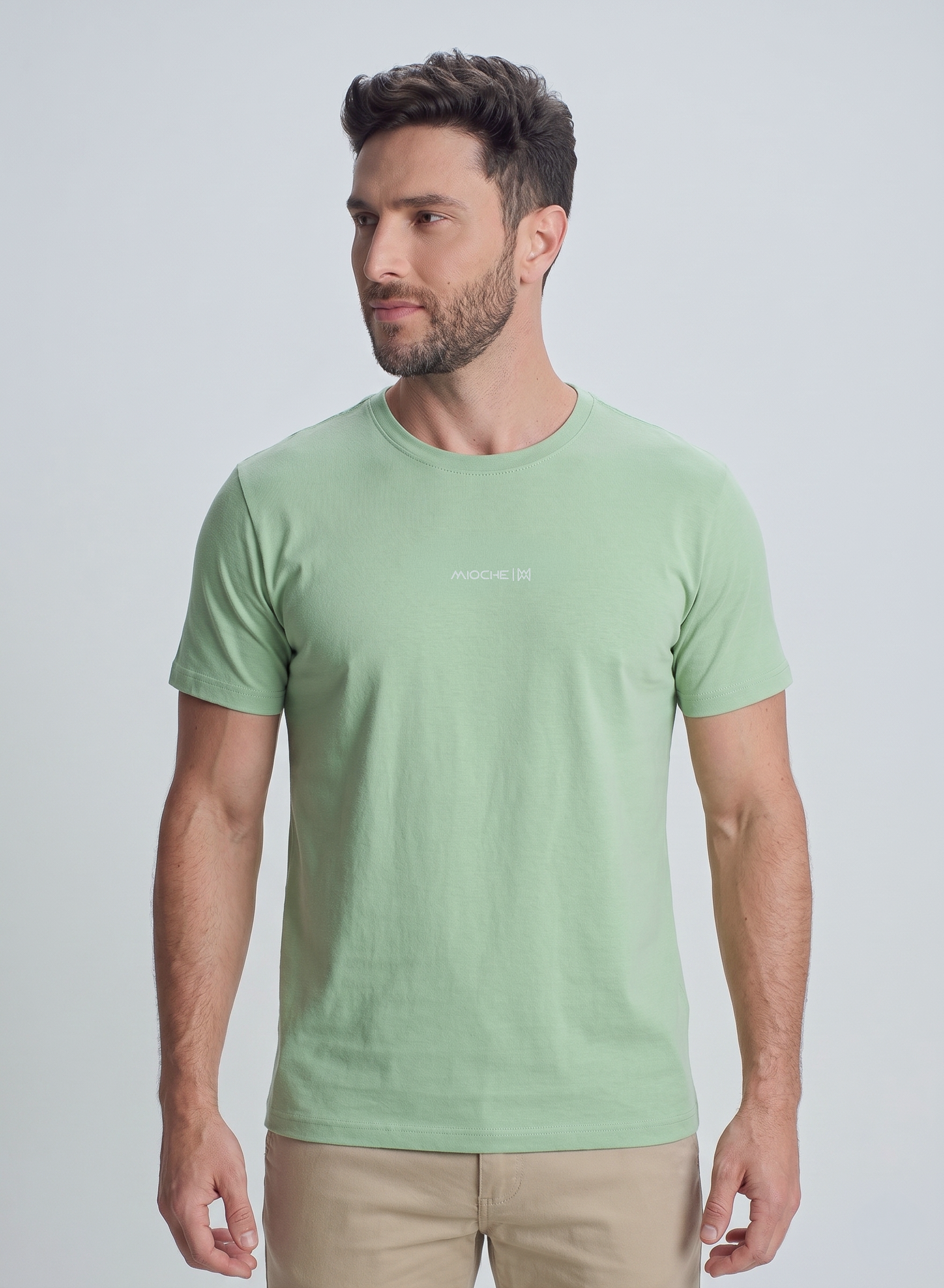 T-Shirt Básica com Silk