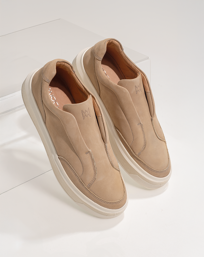 Slip On Nova York em Couro
